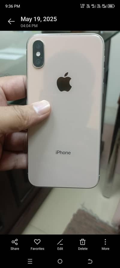 iphone xs 256 gb wifi kharab ha  borad per kaam howa ha
