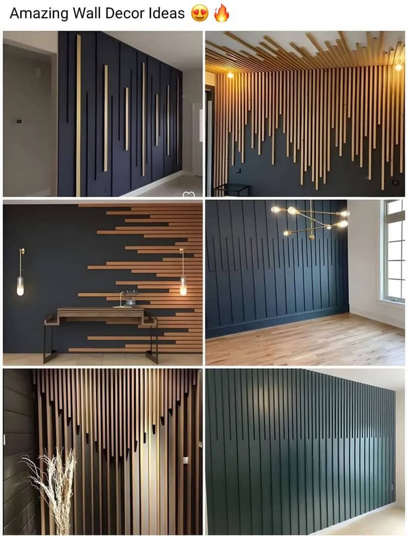 Wpc wall panels | PVC wall panels| Solid wall panels | Interior Design 2