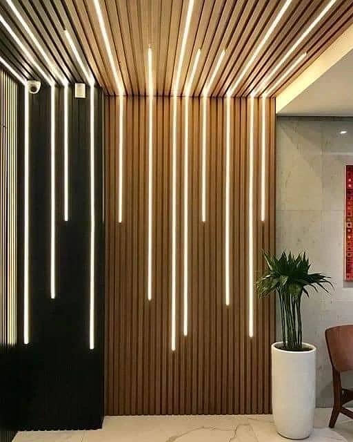 Wpc wall panels | PVC wall panels| Solid wall panels | Interior Design 7