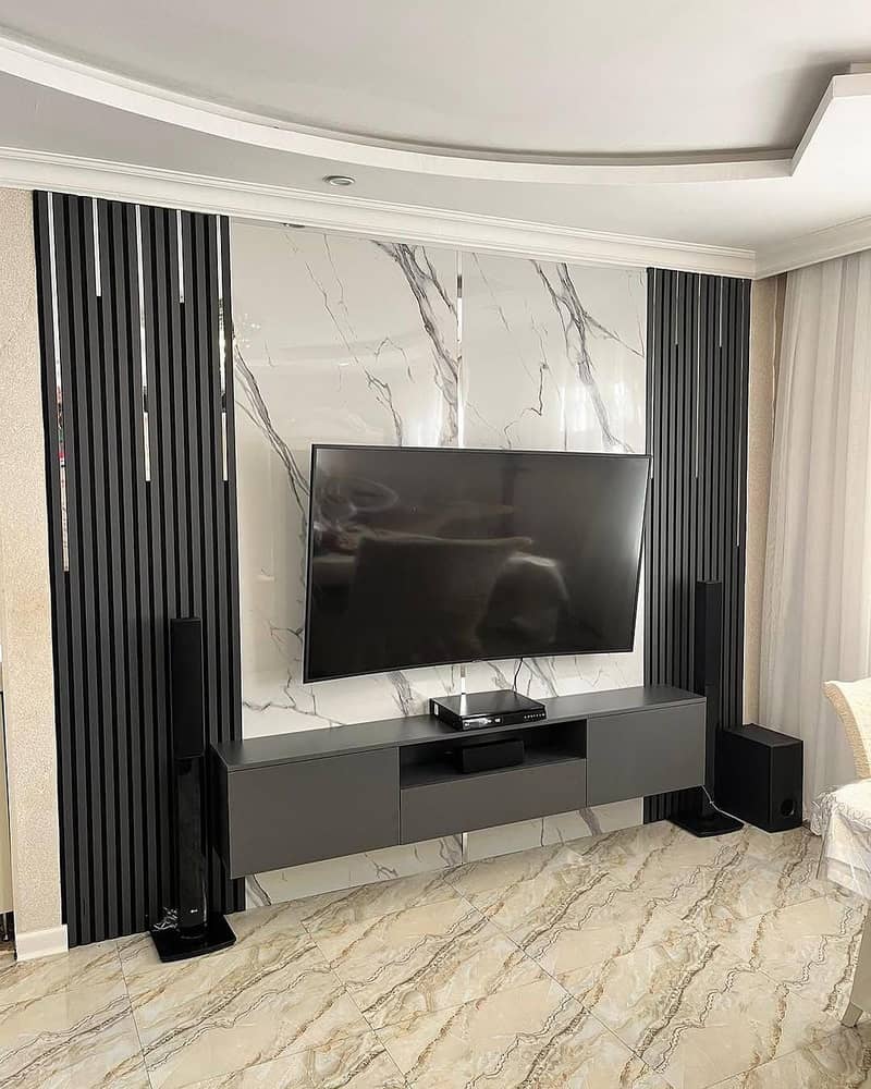 Wpc wall panels | PVC wall panels| Solid wall panels | Interior Design 8