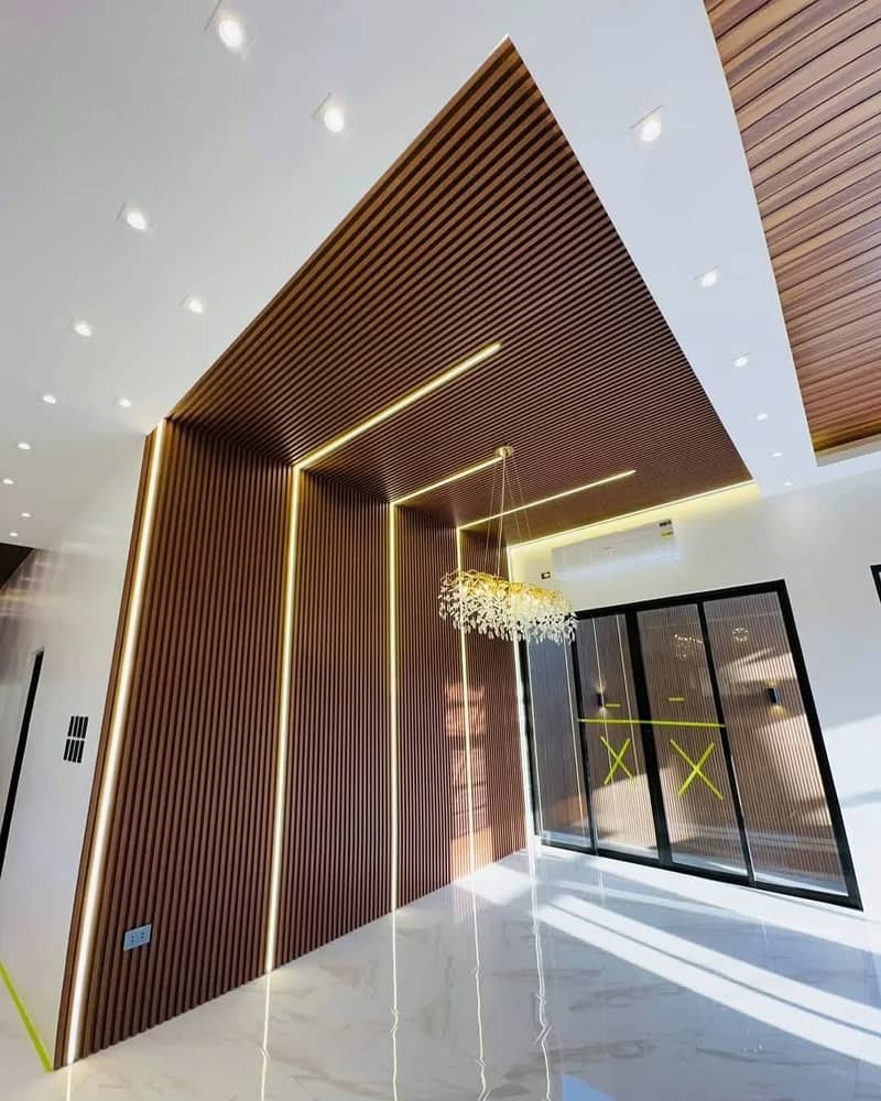 Wpc wall panels | PVC wall panels| Solid wall panels | Interior Design 12