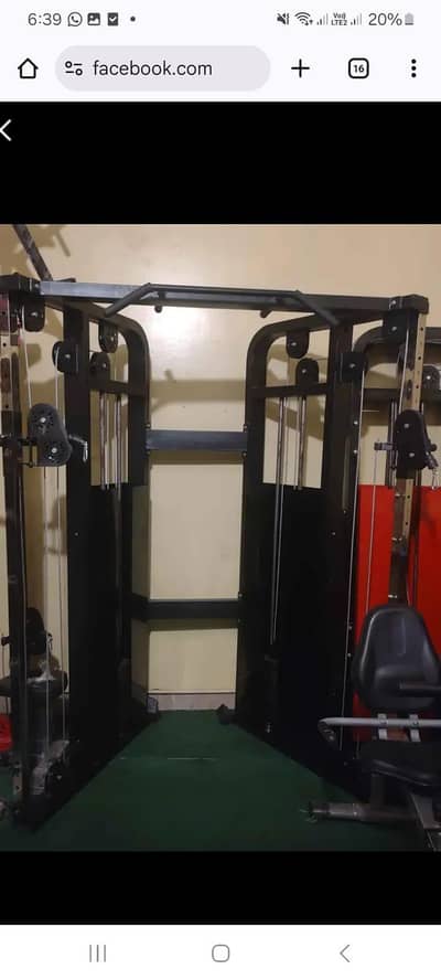 Functional trainer / Home gym / Ellipticals  / Treadmills / setup
