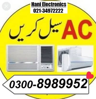 Apne Ac Split/Window AC's ( Purane /khrab/ Scrap) Hamay Sell Kijiye.