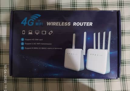 4G VoLTE Sim Router (Official PTA Approved)