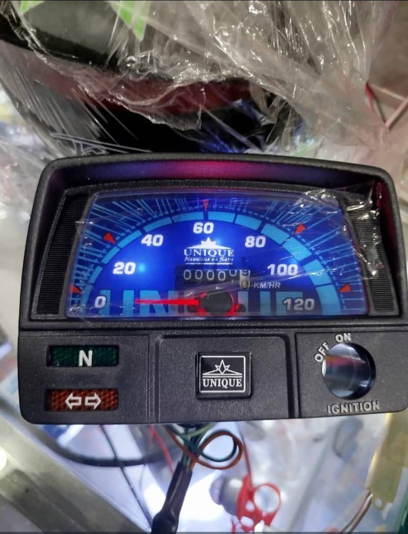 unique speedometer with Led lights 70cc motorcycle - Speedometers ...