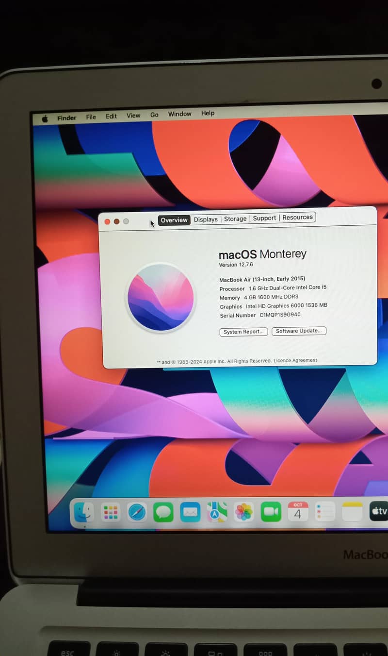 Macbook air early 2015 7