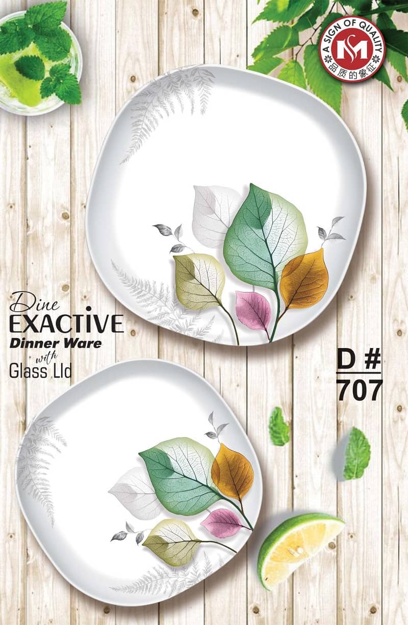 dinner set double glazed 7