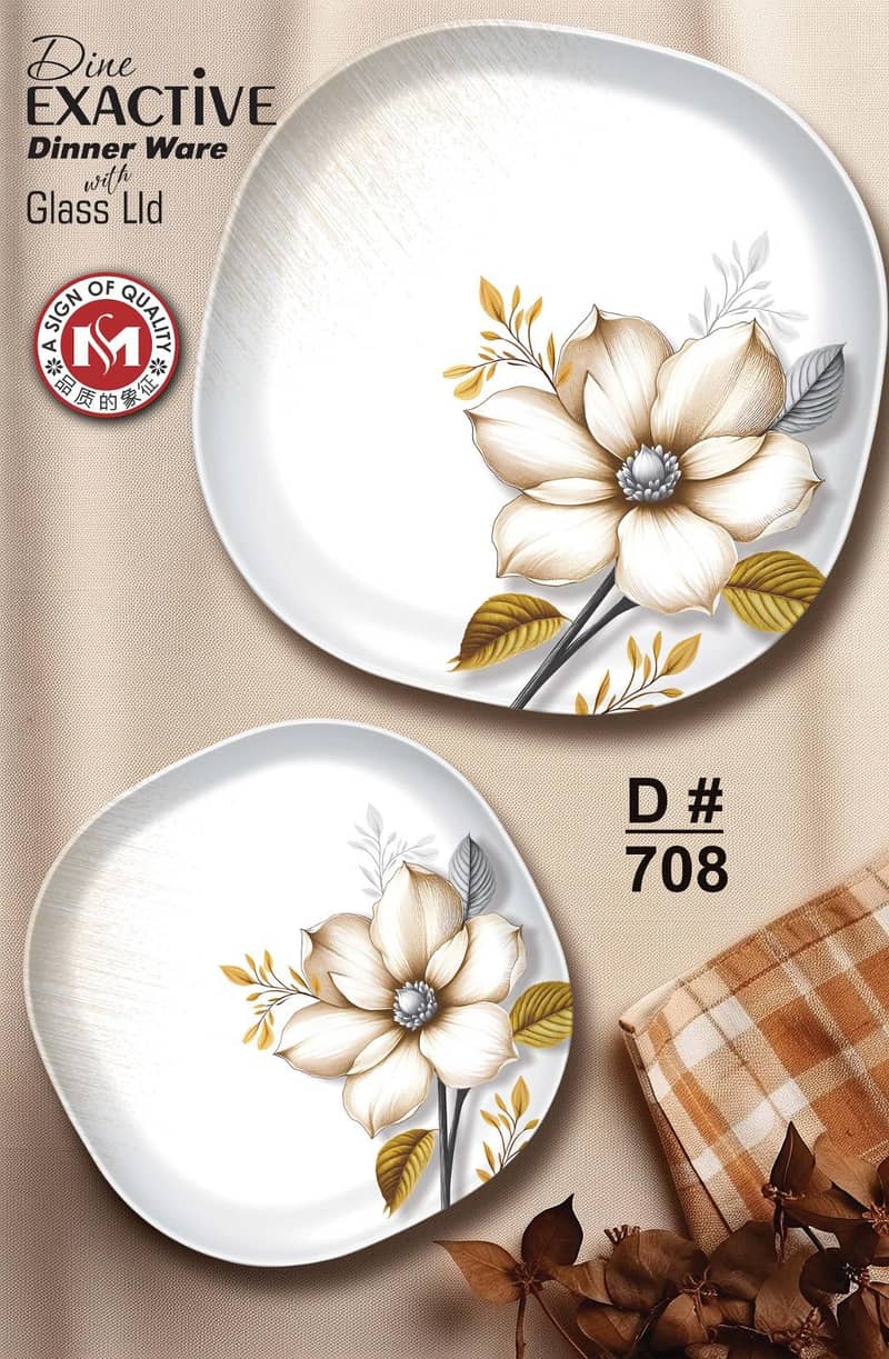 dinner set double glazed 8