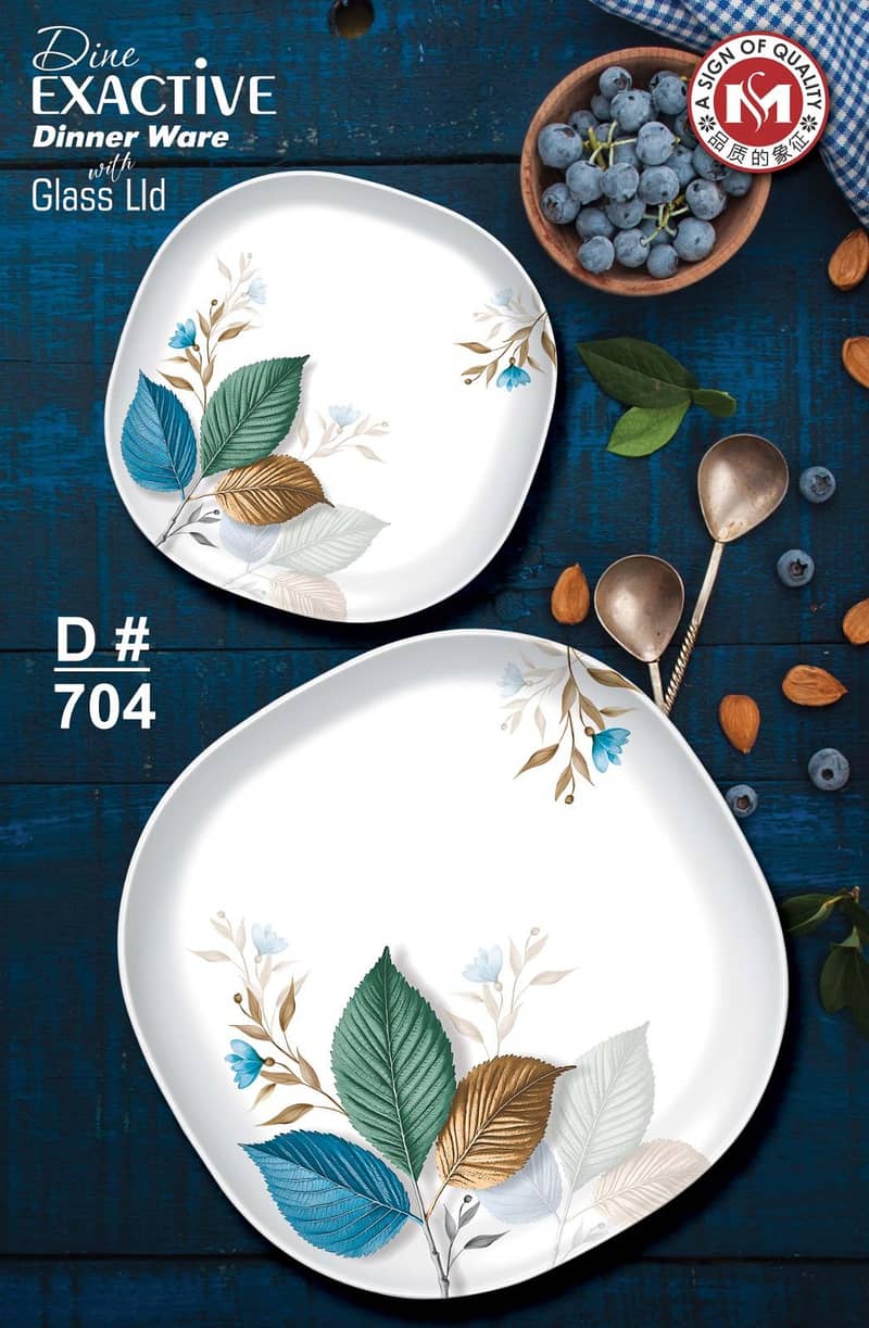 dinner set double glazed 10