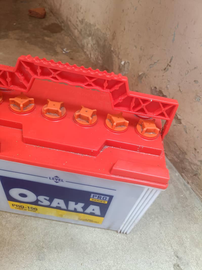 برائے فروخت: اوساکا پرو 100 بیٹری (استعمال شدہ - درمیانی حالت) 6