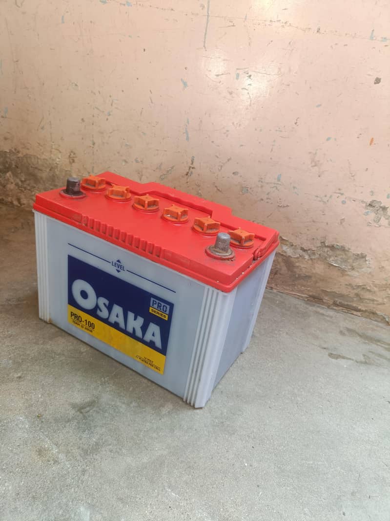 برائے فروخت: اوساکا پرو 100 بیٹری (استعمال شدہ - درمیانی حالت) 2