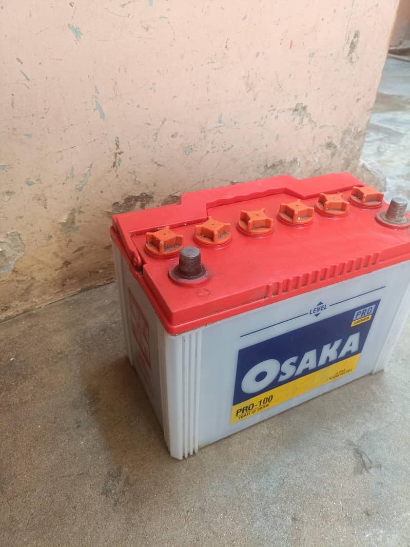 برائے فروخت: اوساکا پرو 100 بیٹری (استعمال شدہ - درمیانی حالت) 3