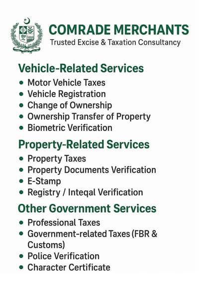 COMRADE MERCHANTS – Your Trusted Taxation Consultant