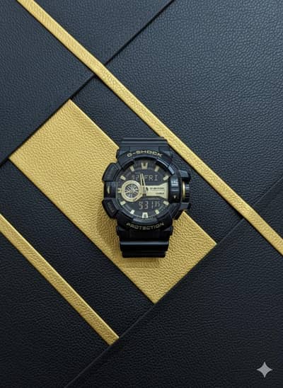 G-SHOCK: GA 400GB: Black & Gold Masterpiece