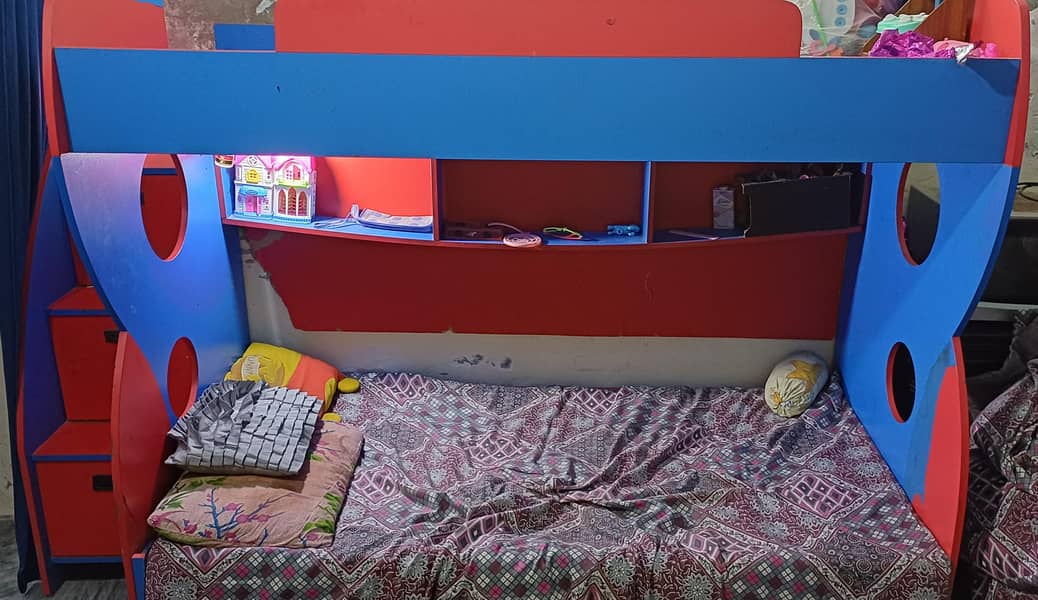 Bunk Bed with 2 Mattress 0