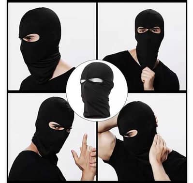 1 pcs fleece plain Balaclava  1