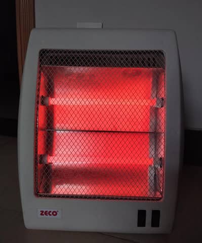 Electric rod heater.