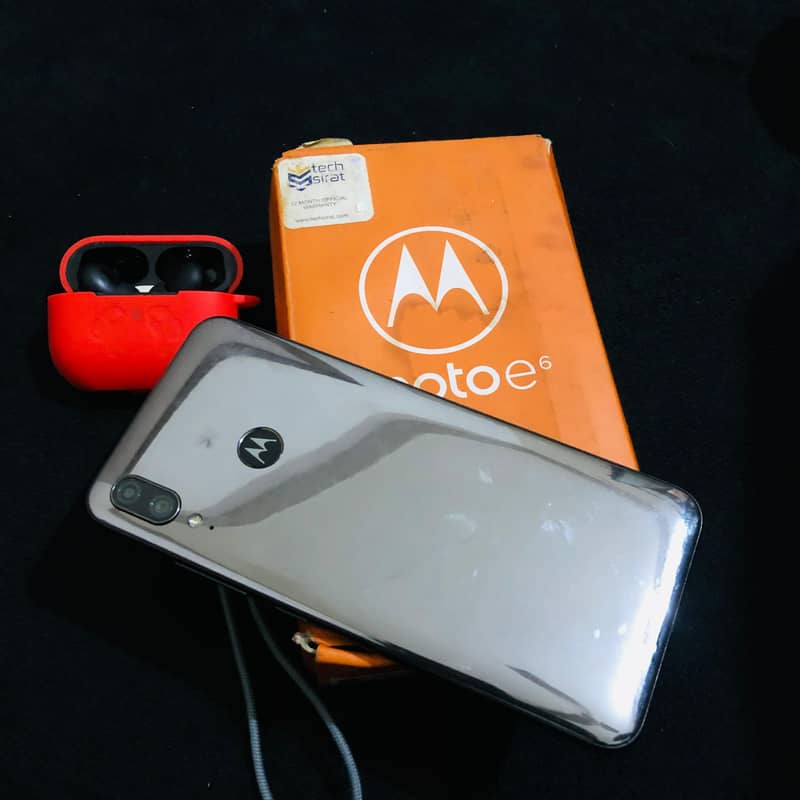 used Motorola e6 plus 1