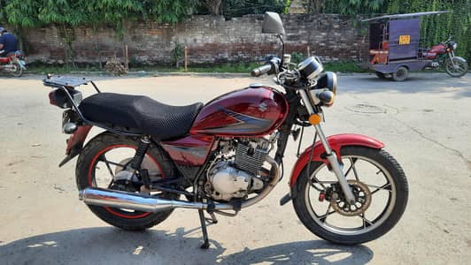 Suzuki GS 150 with ABS Braking System