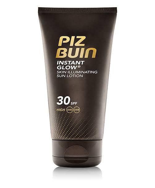 Original Piz Buin instant Glow Skin illuminating Sun Lotion - SPF 30