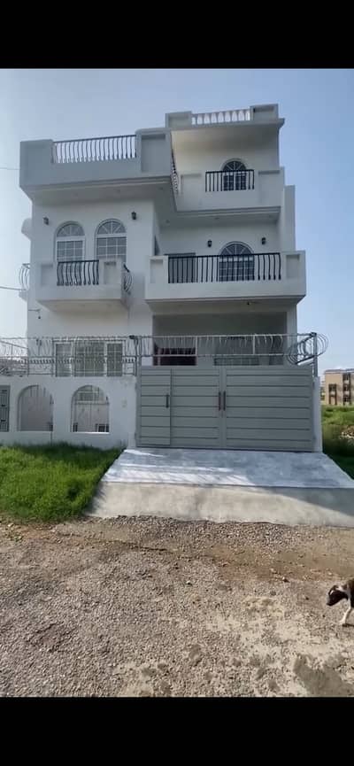 3 side corner, 5 marla triple story house for sale,