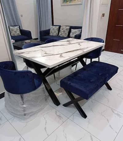 Dining Table Set / Stylish Dining With Chair Set / (Manufacturers)
