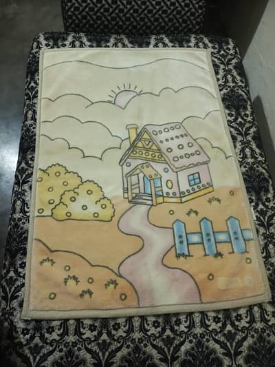 Premium Fancy Imported Baby Blanket  Double ply