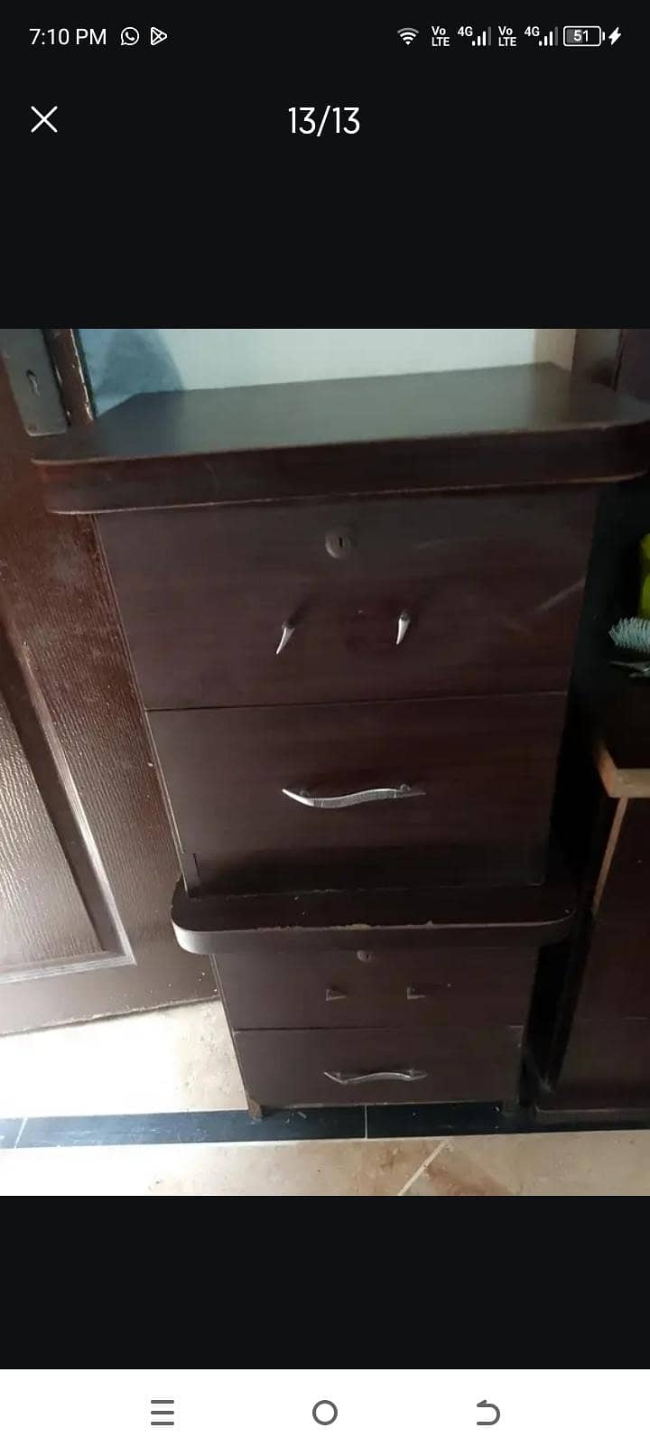 bed set dressing almari 0