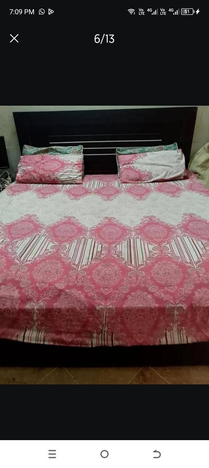 bed set dressing almari 8