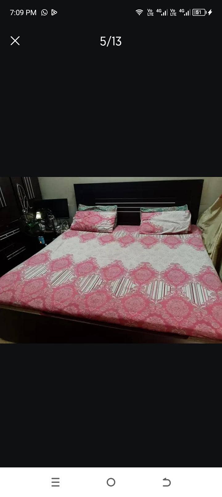 bed set dressing almari 9