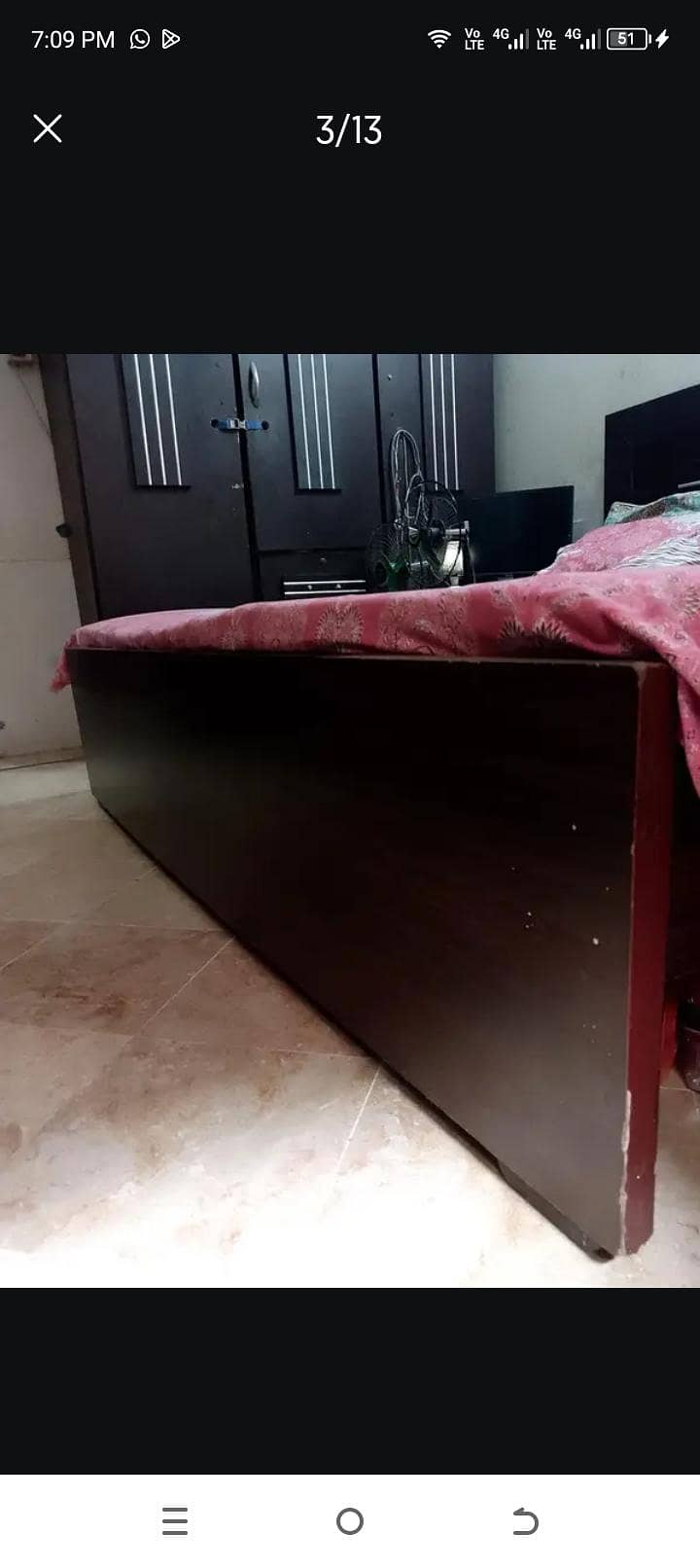 bed set dressing almari 11