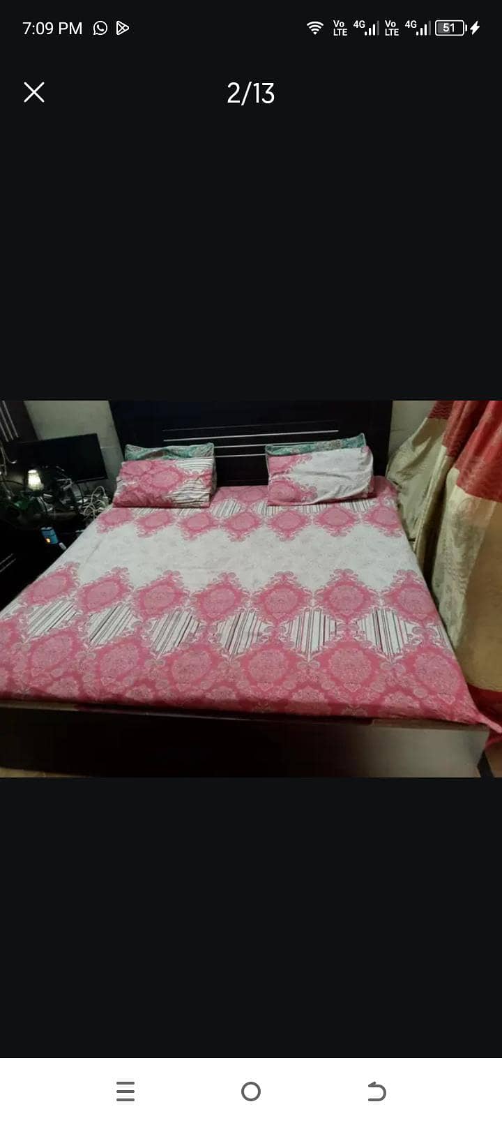 bed set dressing almari 12