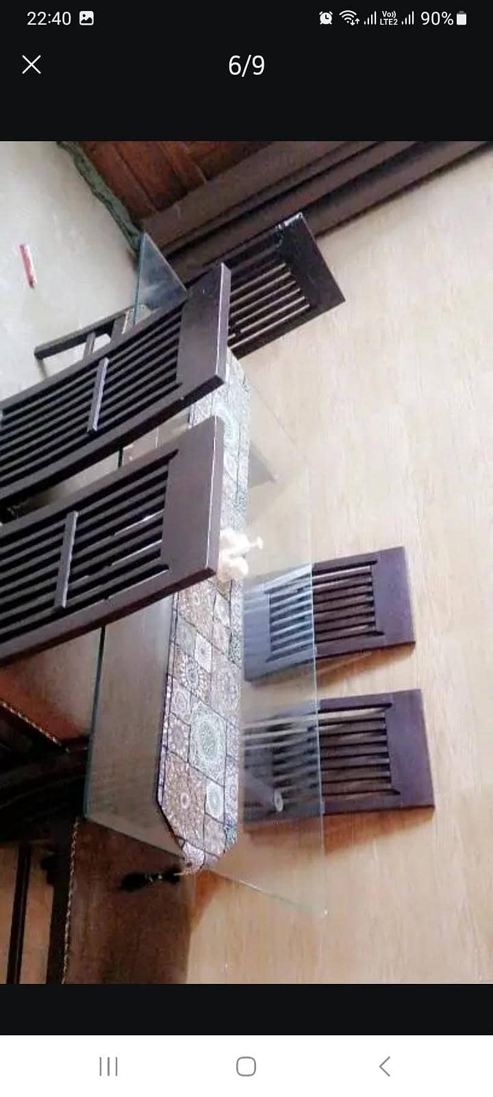 dining table  good condition 0