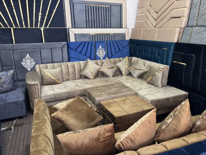 L shape corner sofa 2