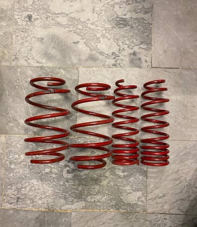Lowring springs available for all honda toyota suzuki etc