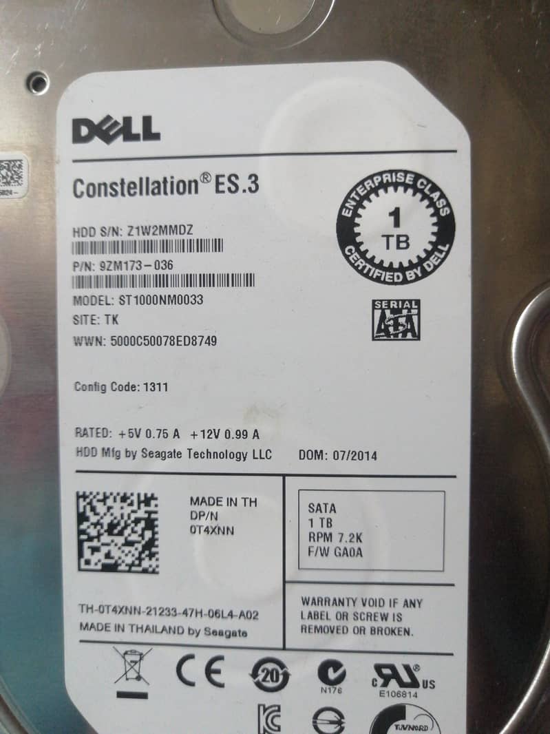 1tb hard disk 0