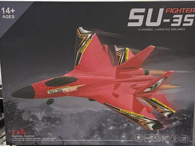 SU-35 Fighter — 4-Channel 2.4GHz R/C Airplane