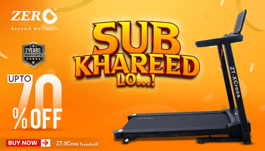 Treadmill | Jogging Machine| Zero Treadmill| ZT-Cross| Running Machine