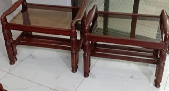 2 sofa side tables for sale