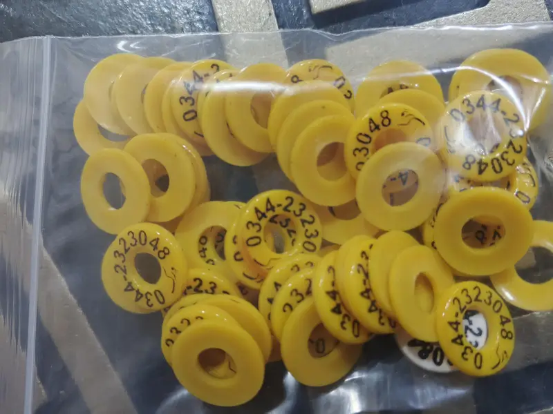 Customized Pigeon Rings 100 Pcs Printed with Name and Phone Number. — photo 9