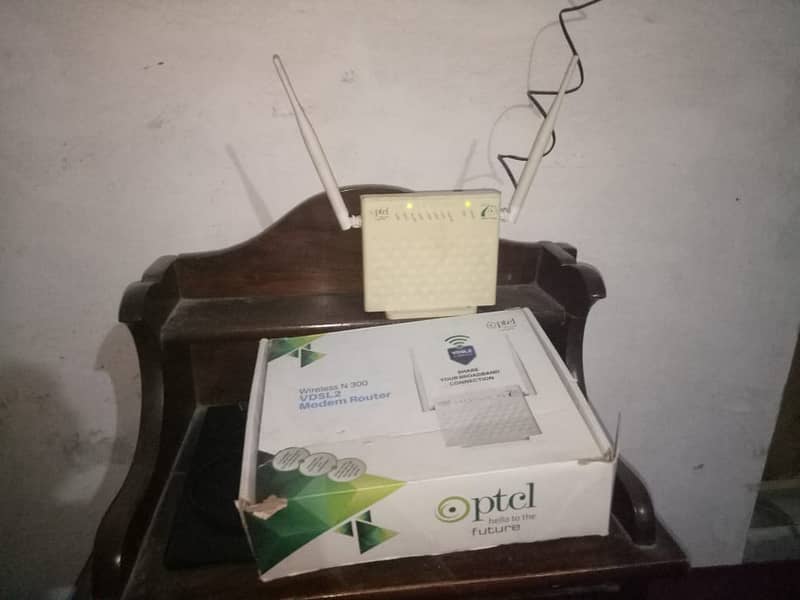 Wifi Router + Internet cable 2