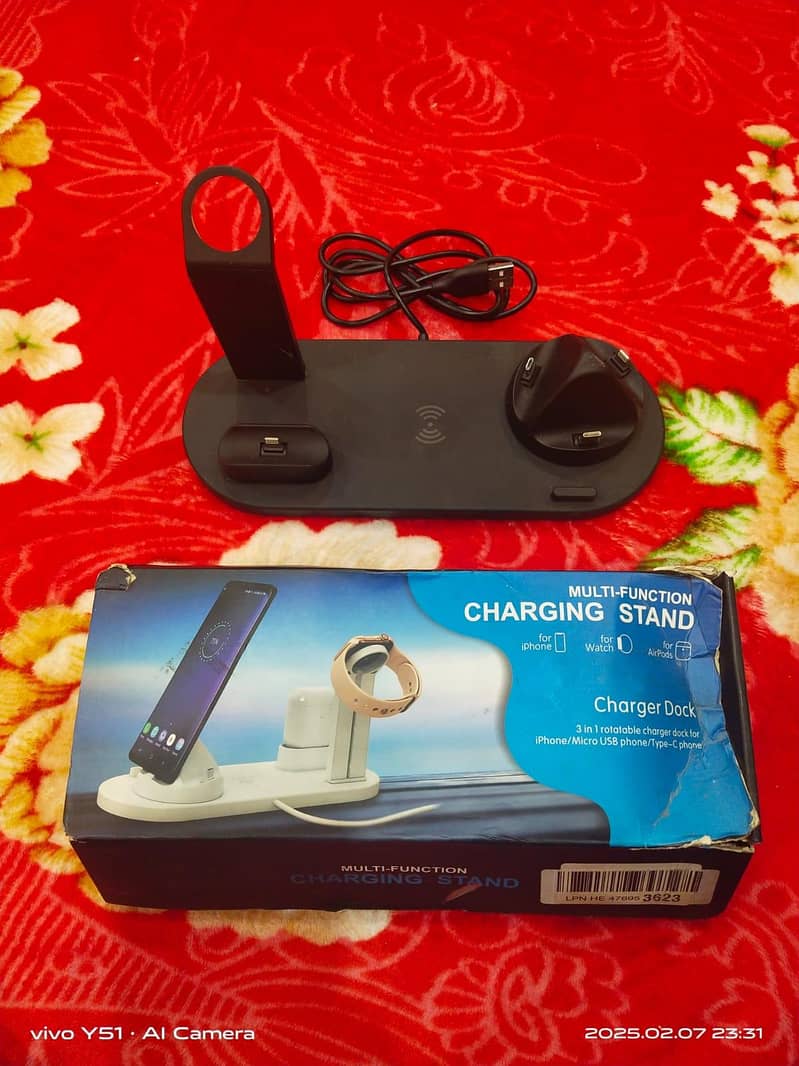 Multi function charging stand 1
