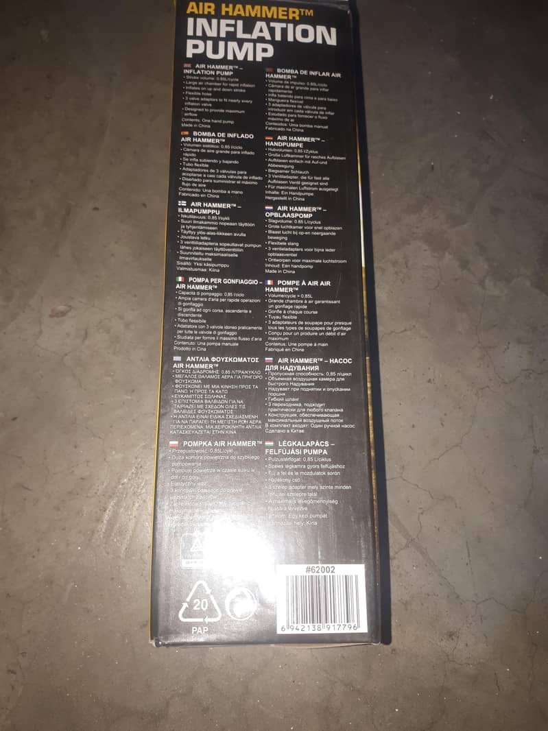 Air Hammer inflation  pump 2