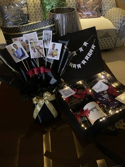 Customised gift box for men