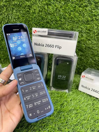 Nokia 2660 Mobile Nokia 2720 Box Pack PTA Approved Dual SIM