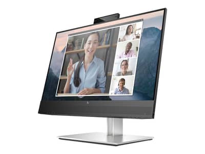 24" Inch HP E243M Built-in Webcam, Mic & Speakers - Executive Monitor