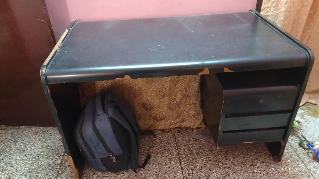 Office Table | Wooden Black Table | Study Table | Computer table 0