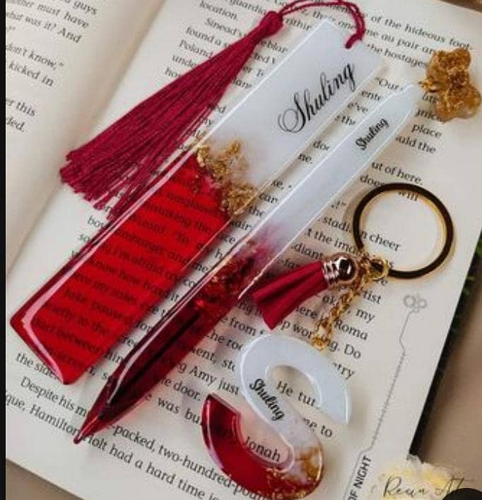 customize set keychain, pen, bookmark added 1