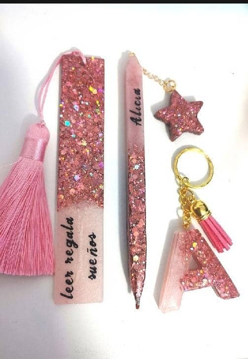 customize set keychain, pen, bookmark added 2