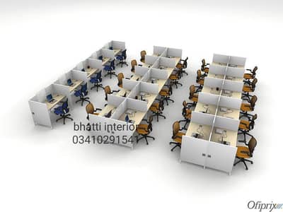 work station cluster executive table meeting table call center table